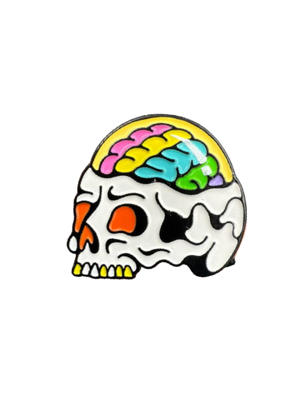 Gay Brain Pin