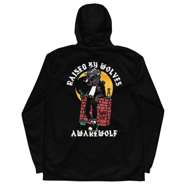 Raised by Wolves Windbreaker - Awarewolf Apparel