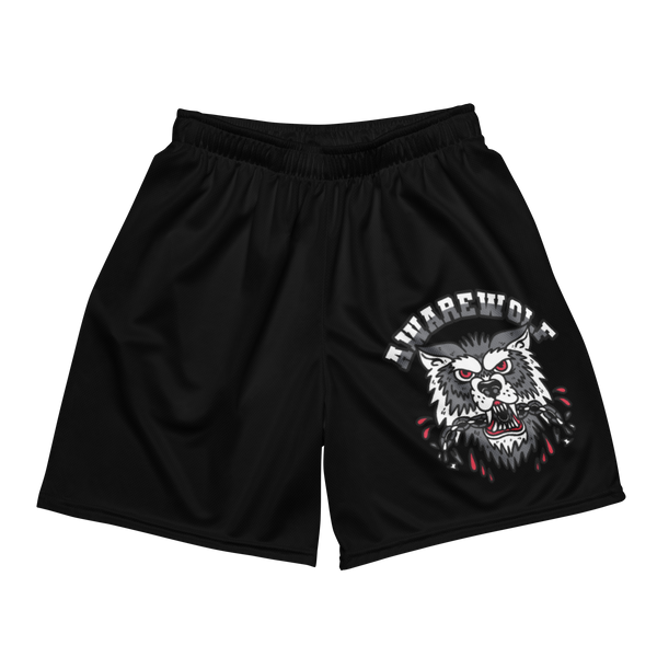 Breaking Chains Mesh Shorts - Awarewolf Apparel