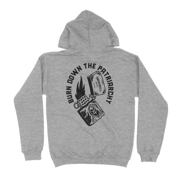 Burn Down Hoodie - Awarewolf Apparel
