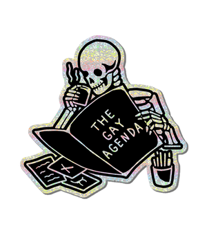 Agenda Sticker - Awarewolf Apparel