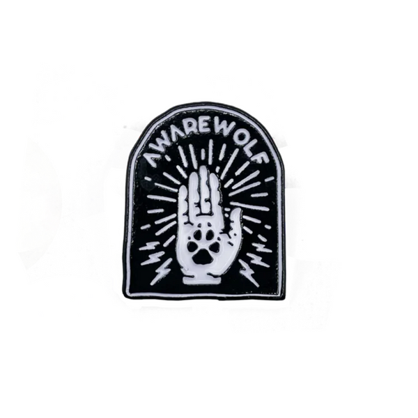 Hand In Mine Pin - Awarewolf Apparel