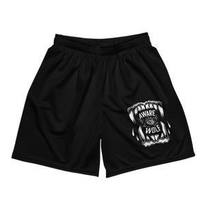 Teeth Mesh Shorts - Awarewolf Apparel