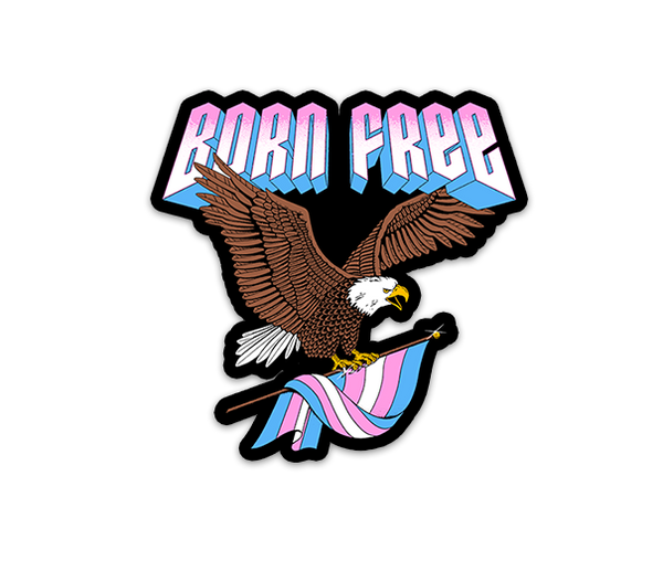 Born Free Sticker