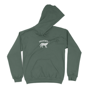Lone Wolf Hoodie - Awarewolf Apparel