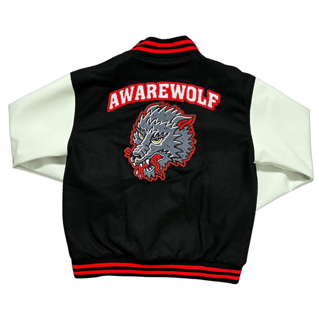 Awarewolf Varsity Jacket - Awarewolf Apparel