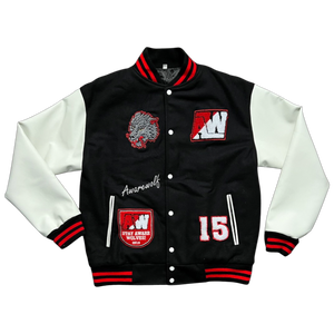 Awarewolf Varsity Jacket - Awarewolf Apparel