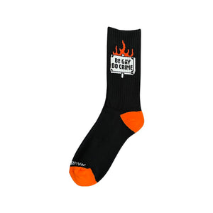 Crime Socks - Awarewolf Apparel