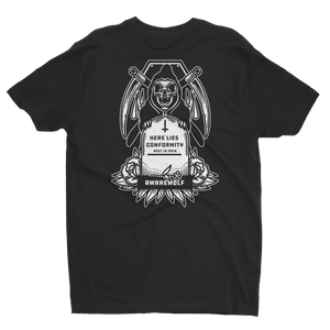 Here Lies Conformity - Awarewolf Apparel