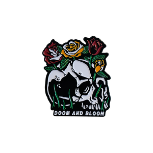 Doom & Bloom Pin - Awarewolf Apparel