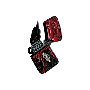 Burn Down Pin - Awarewolf Apparel