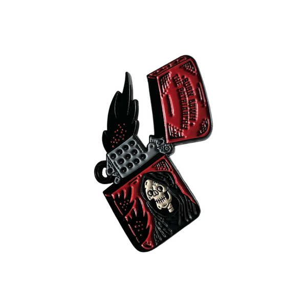 Burn Down Pin - Awarewolf Apparel
