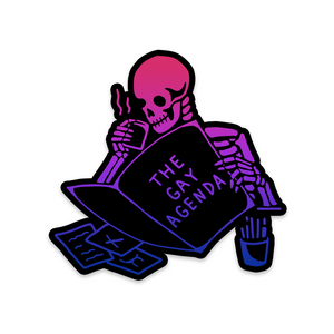 Agenda Sticker - Awarewolf Apparel