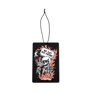 Crime Car Air Freshener - Awarewolf Apparel
