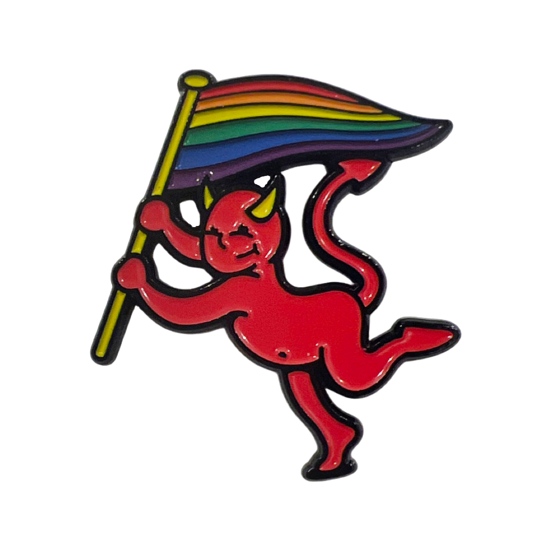 Little Devil Pin – Awarewolf Apparel