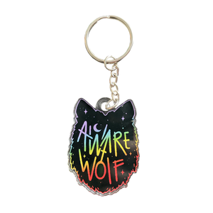 Logo Keychain - Awarewolf Apparel