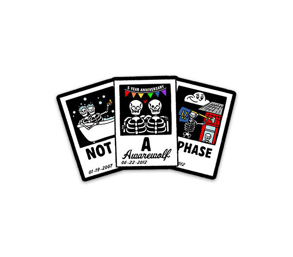 Not A Phase Sticker - Awarewolf Apparel