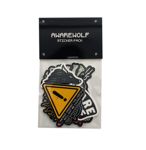 Sticker Pack - Awarewolf Apparel