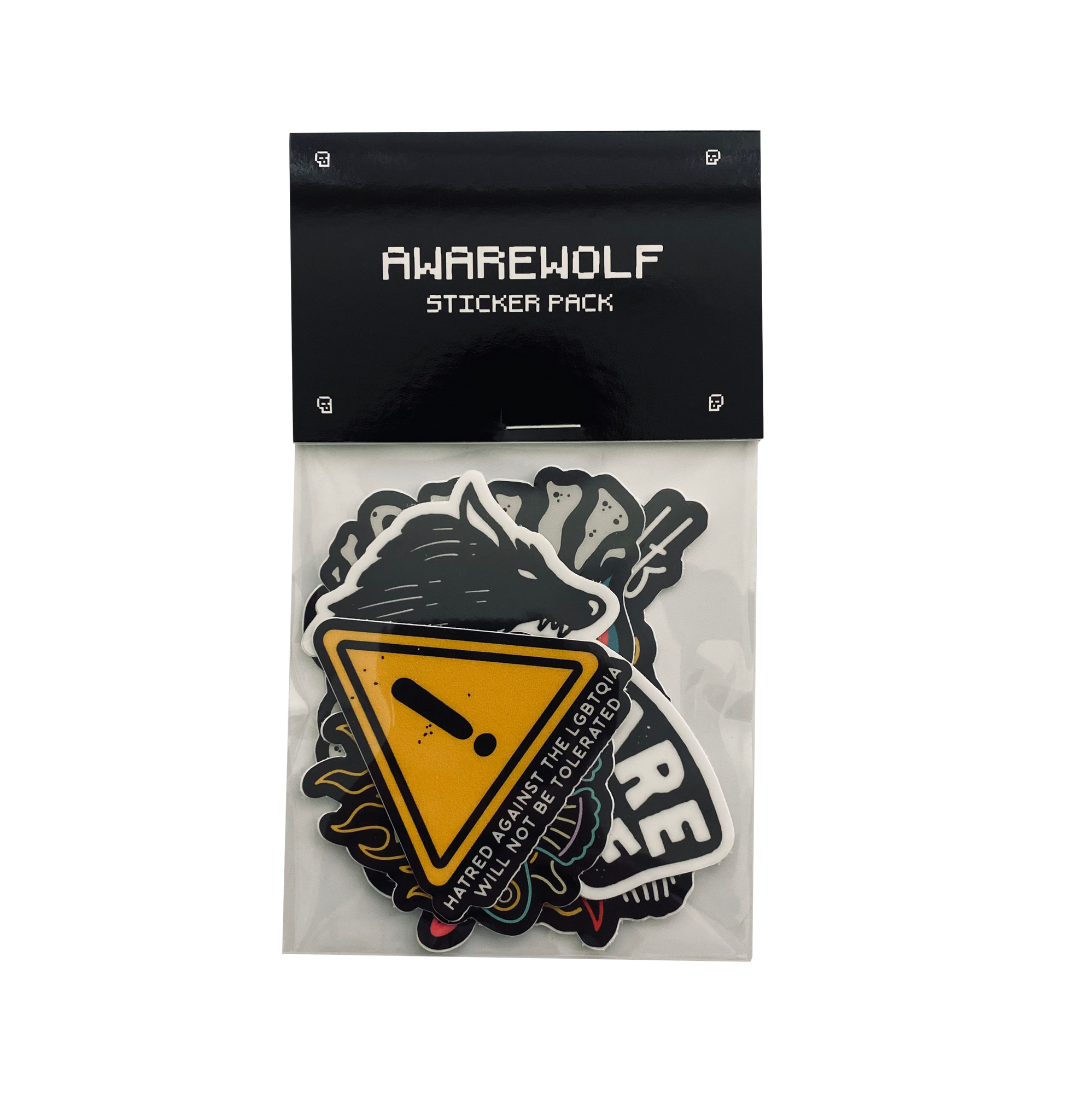 Sticker Pack - Awarewolf Apparel