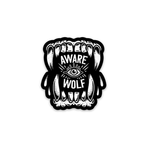 Teeth Sticker - Awarewolf Apparel